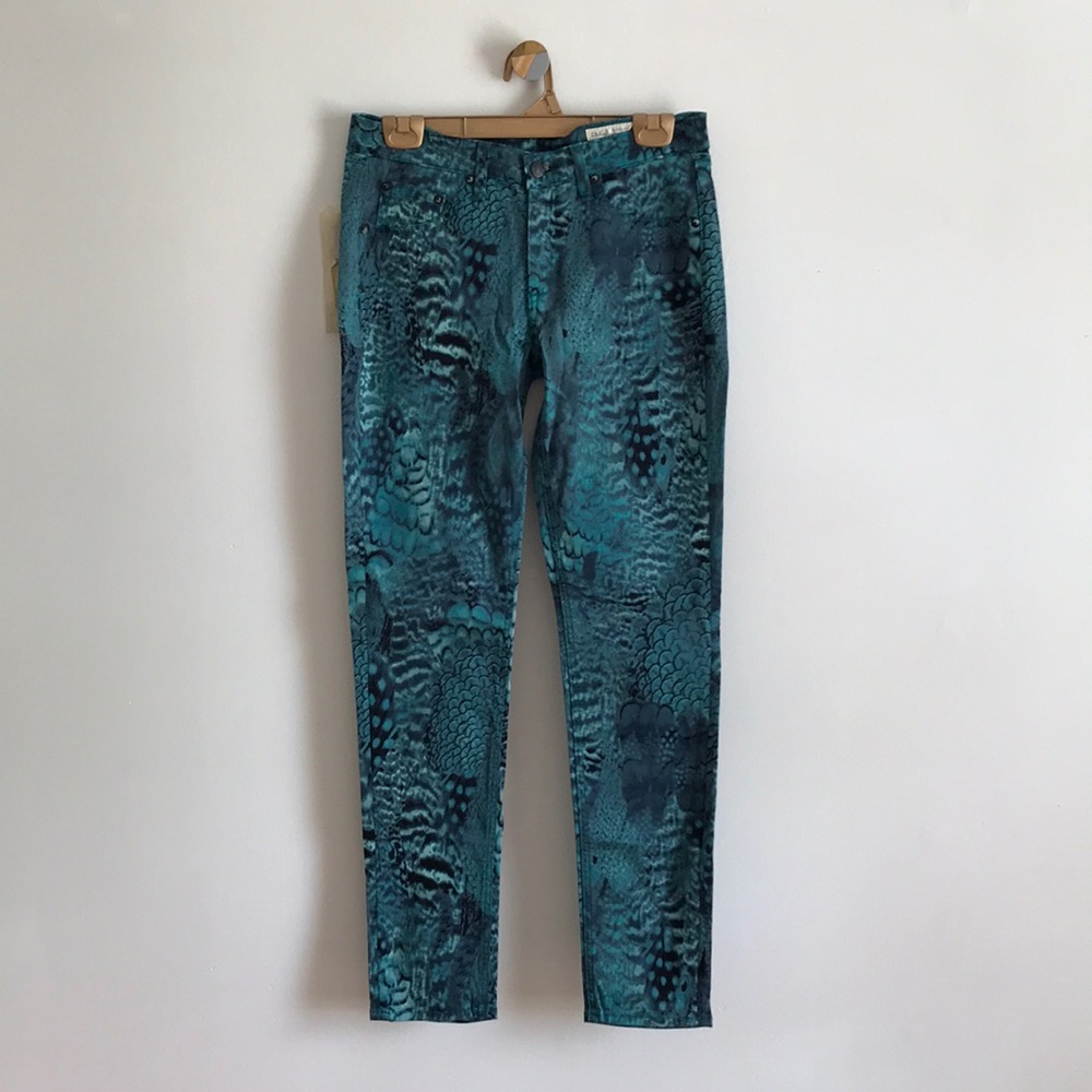 Rag & Bone Peacock Print Jegging Legging